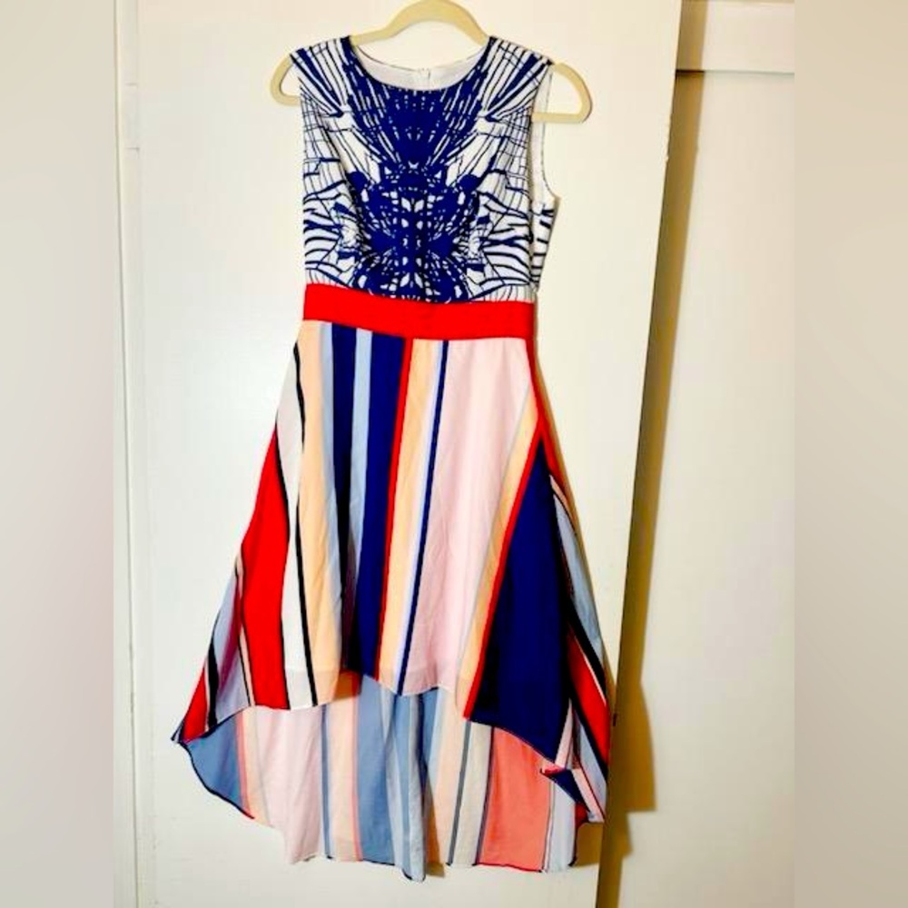 Vacation dress multi color good for any photo shoot Size: S